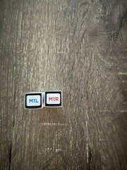 NEW SET OF WIDEX SIZE 1M POWER R&L HEARING AID RECEIVERS FOR Unique,Beyond,Evoke