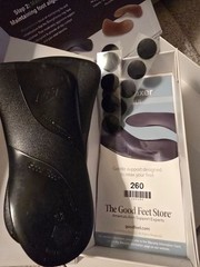 Good Feet Store 3-Step Arch Support System Complete Set W460 360 260 w/ Box