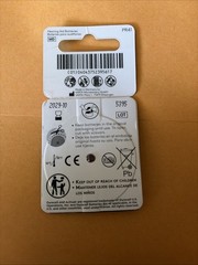 Duracell Activair Hearing Aid Batteries Size 312 6-pack Zinc Air Exp 10/2029