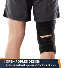 Adjustable Hinged Knee Brace – Dual Side Hinges for ACL, PCL, MCL Injury Supp…