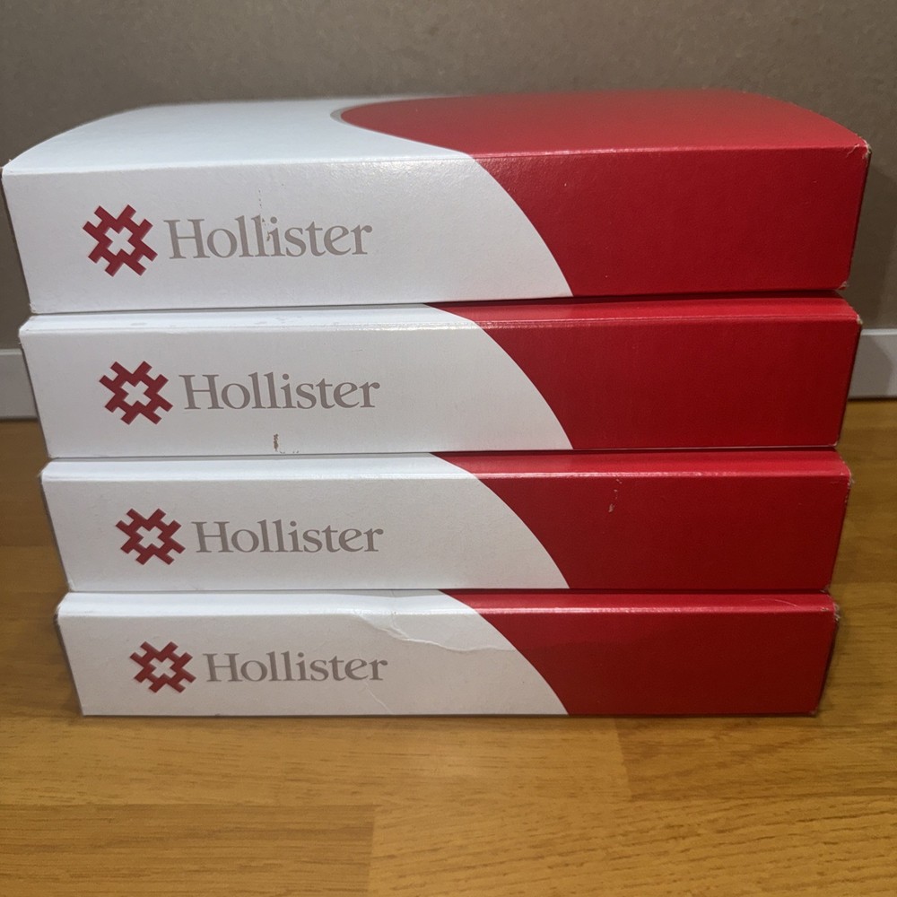 4 Box 18183 10Ct Hollister Ostomy Lock ‚N Roll Drainable Pouch 40 Total W/filter