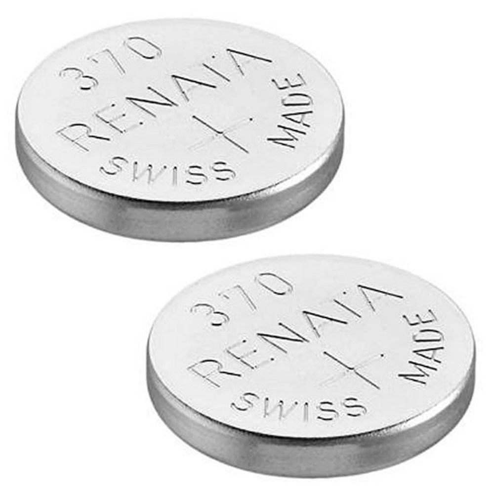 Renata Watch Battery Swiss Made 370 or SR920SW 1.5V (2 Batteries, 370…