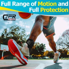Ankle Support Brace, Adjustable Compression Ankle Braces for Sports Protection