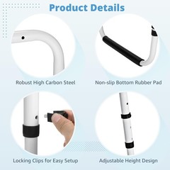 Blanket Lifter Feet Adjustable Bed Cradle Blanket Support Frame Foot Leg Knee