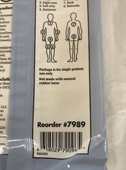 Stryker Sage 7989 Bath Hygienic Full-Body Washcloths Fragrnce Free 1 Pack of 8