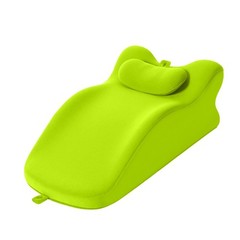 Bed Pillow Ergonomic Spinal Posture Support Cushion Memory Foam Green 23″Lx8″H