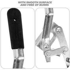 2Pcs Durable Wheelchair Brake Extenders Steel Plastic Assorted Color Handles
