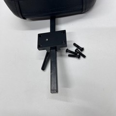 Pride Jazzy Select Elite Headrest Head Rest Pad Black W/ Mount Hardware