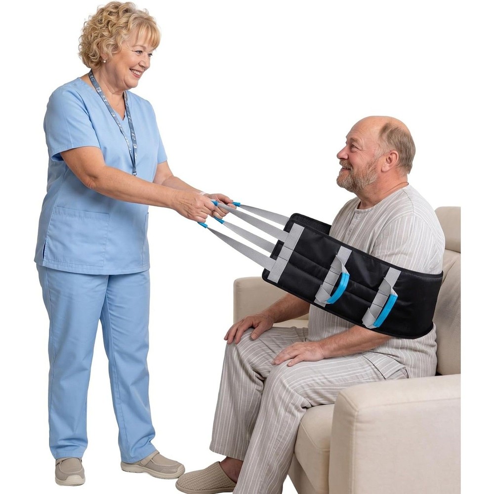 VOCIC OT02 Transfer Sling Gait Belt Padded Handles 330lb Patient Aid MSRP:$40
