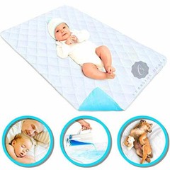New Curbside Deals Waterproof Bed Pad, 34″ x 52″ for Adults, Kids, and Pets