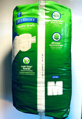 Midline FitRight Ultra Adult Incontinence Briefs MEDIUM 20 count 32-44”
