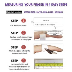 Soft Home 6 Pack Oval Finger Splints Waterproof Splint 7,8,9,10,11,12