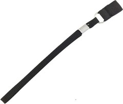 Black Stretchable Elastic Cane Wrist Straps – Pack of 2