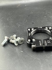 Trulife, Black Prosthetic Rotator W/ Male Pyramid Screws. 210370AL