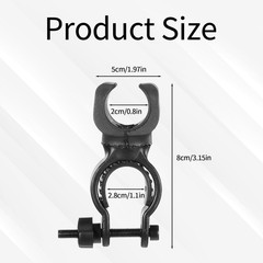 2 Pcs Cane Holder for Walker Wheelchair Universal Walking Stick Accessories
