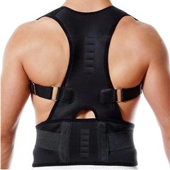Men Women Magnetic Posture Corrector Adjustable Back Support Brace Belt