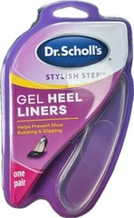 Dr.Scholls GEL HEEL LINERS Women Prevent Shoe Rubbing &slipping One Pair✅