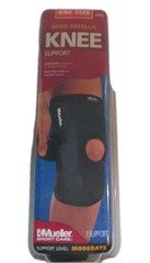 MUELLER SPORT CARE OPEN PATELLA KNEE SUPPORT#6426 FREE SHIPPING IN USA