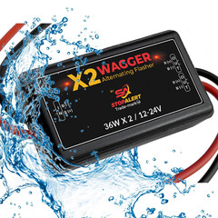 New X2 Wig Wagger Alternating Flasher Relay – Waterproof Universal Emergency