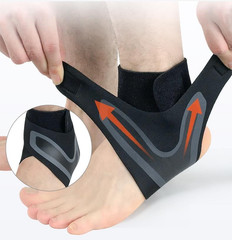 Copper Ankle Support Brace Compression Sleeve Socks Elastic Foot Pain Relief