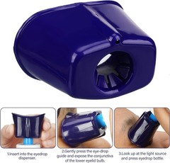 2 Pcs Eye Drop Guide Dispenser Portable Reusable Eye Dropper Tool for Elderly…