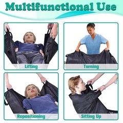 Patient Transfer Sheet Elderly Positioning Pad For Turning Lifting Moving