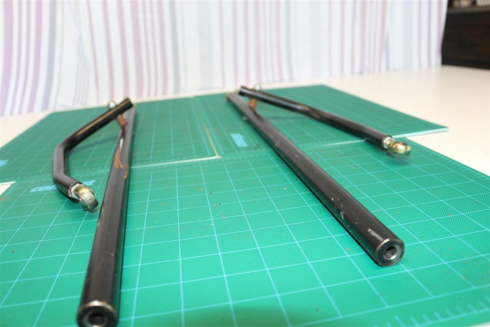 Pair of seat support arms for a 21st Century Scientific Inc Bounder Plus Off-Roa