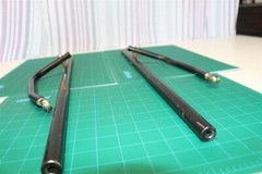 Pair of seat support arms for a 21st Century Scientific Inc Bounder Plus Off-Roa