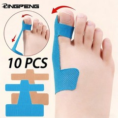 50Pcs Bunion Corrector Kinesiology Tape – Precut Elastic Support for Big Toe