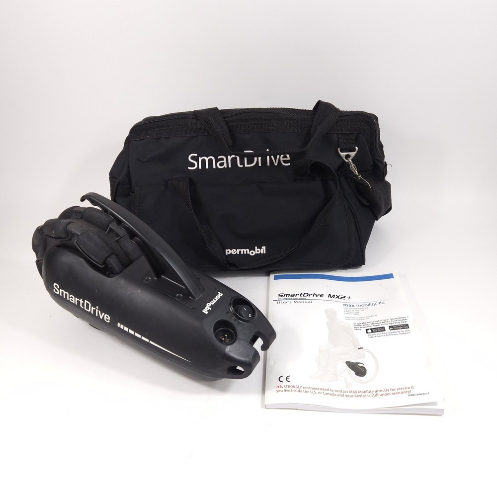 Permobil SmartDrive MX2+ Max Mobility Power Assist With Case Parts Or Repair