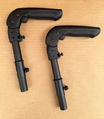 Motion Composites Helio C2 A6 Wheelchair Back Manual Push Bars Cane Folding