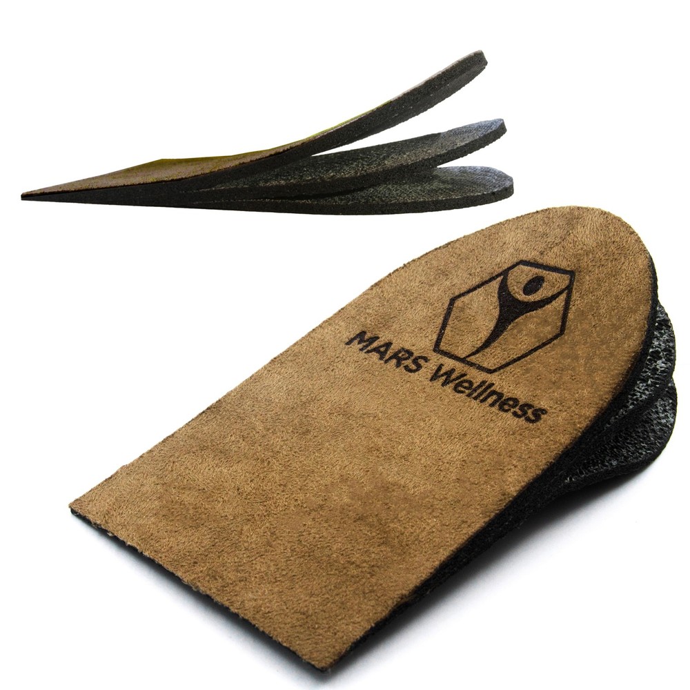 Premium Adjustable Orthopedic Heel Lift – Made in The USA – for Heel Pain and