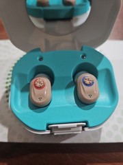 NEW IN THE EAR Earrck Digital Hearing Aids Noise Canceling ITE Z-127C Open Box