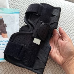 Cubital Tunnel Elbowbrace – Ulnar Nerve Splint ( Black, Small )