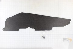 ASSEMBLY COVER PLASTIC W/ TAPE PARA ARM 0/S REAR KIT SHIPOUT 954-0702NAKS