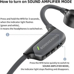 Bonehearing S1 Bone Conduction Sound Amplifier Headphones