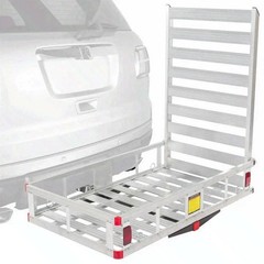 Silver Spring Aluminum Scooter Wheelchair Carrier 500 lb Hitch Mount Ramp