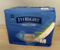 4 Fitright Super Protective Adult Pull Up Underwear Medium ( 28-40 In) 80 Qty