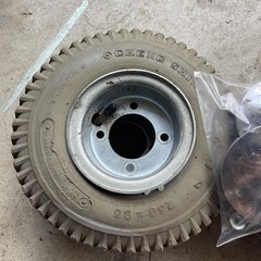Pair Rear Wheels for Rascal 235, 245, 305, 600,600t,600c, 600f & 600b Good tread