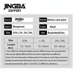 JINGBA SUPPORT 1 PCS Adjustable Bandage Weightlifting Sport Wristband Support Ha