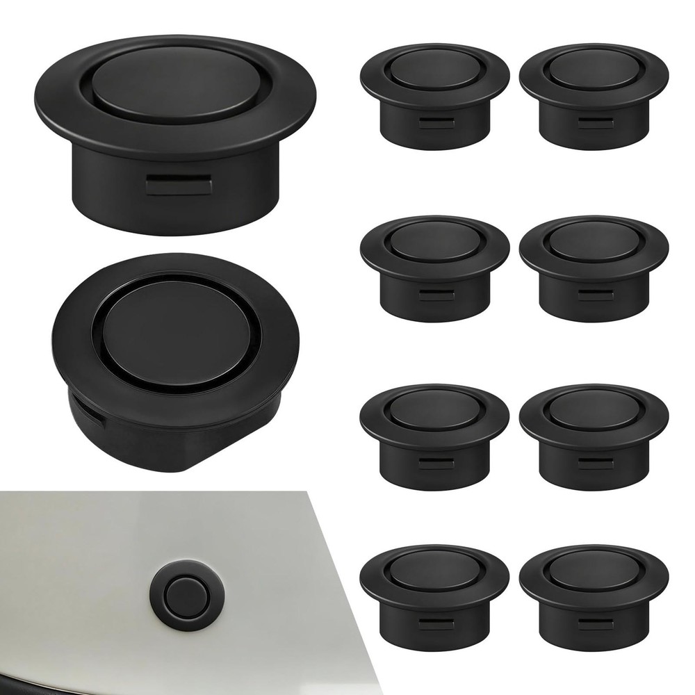 10pcs Car Bumper Sensor Hole Plugs, Automobile Front and Rear Bumper Radar Pr…