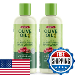 Ors Olive Oil Incredibly Rich Moisturizing Hair Lotion Castor Oil 6 Ounces Pack