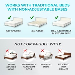 EZ Adjust Bed Rail, Adjustable Senior Bedrail and Safety Assist Railing for E…