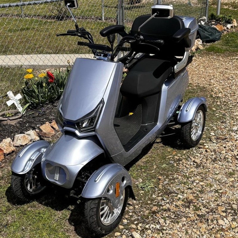 Four wheel Travel Mobility Scooter 800W 60V 20AH battery Motor for Adult Senior