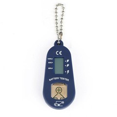 Digital Battery Tester for Hearing Aids with LCD Display and Storage Compartment