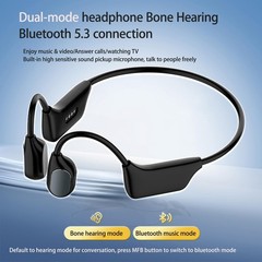 Waterproof Bluetooth bone conduction hearing aid with enhanced audio technology
