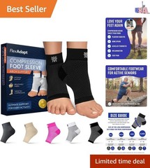 Compression Socks for Plantar Fasciitis & Achilles Tendonitis Relief – Pair o…