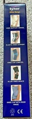 New Sealed Tynor Knee Wrap Hinged Neoprene Support Orthotics Black Size Large XL
