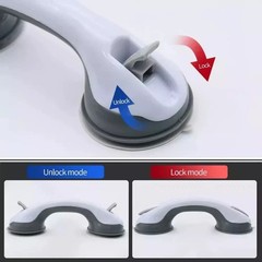 1Pc Shower Grab Bar 12″ Showers Suction Bar Handle Bathroom Safety Grip Handle