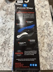 Powerstep Original Full Length Orthotic Insoles Men’s 3-3.5 Women’s 5-5.5 ASM